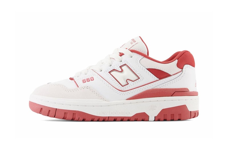 New Balance 550 White red BB550STB release Info