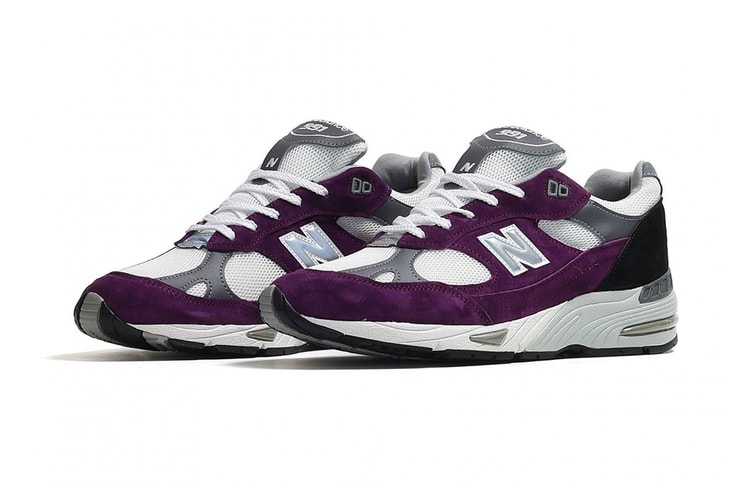 The New Balance 991 Emerges With a "Grape Juice" Makeover