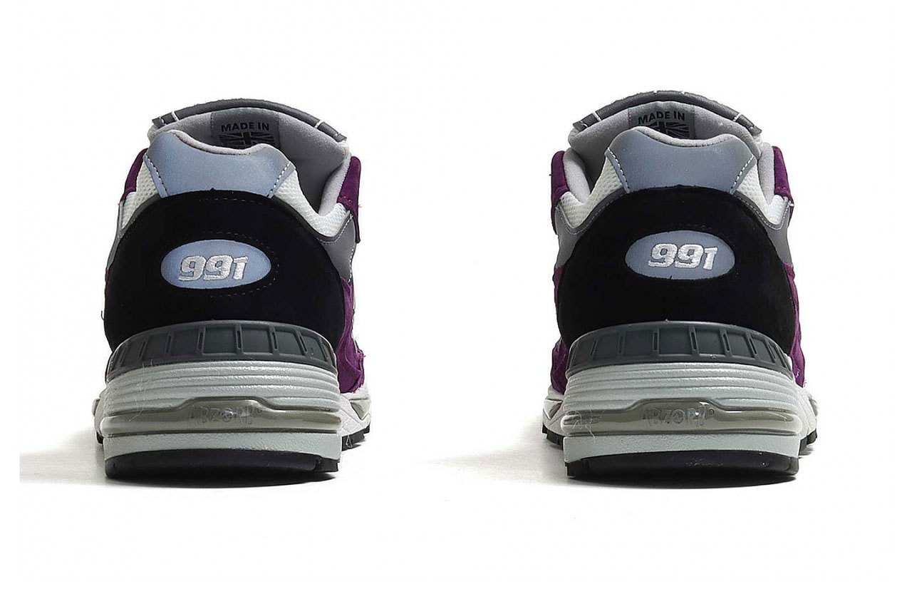 new balance 91 grape juice M991PUK release date info store list buying guide photos price 