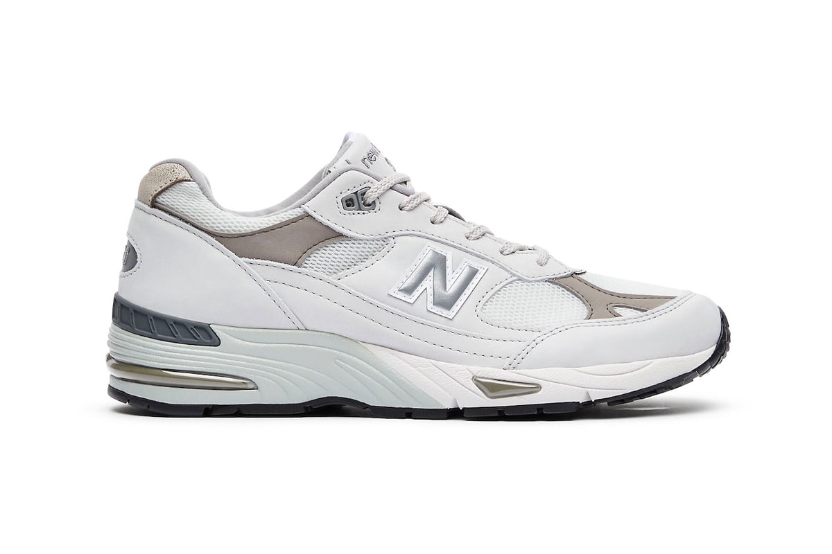 New Balance 991 Made in UK “Star White” M991FLB Release Info Star White/Flint Grey-Dawn Blue june summer release date clean white sneakers everyday shoes 