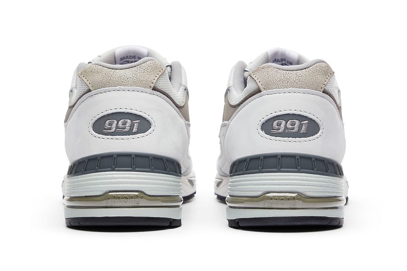 New Balance 991 Made in UK “Star White” M991FLB Release Info Star White/Flint Grey-Dawn Blue june summer release date clean white sneakers everyday shoes 