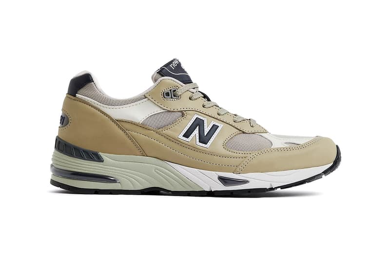 New Balance 991 Made in UK Sneakers Fashion Coconut Milk Brown Rice Style Flimby UK Britain England Scotland Wales