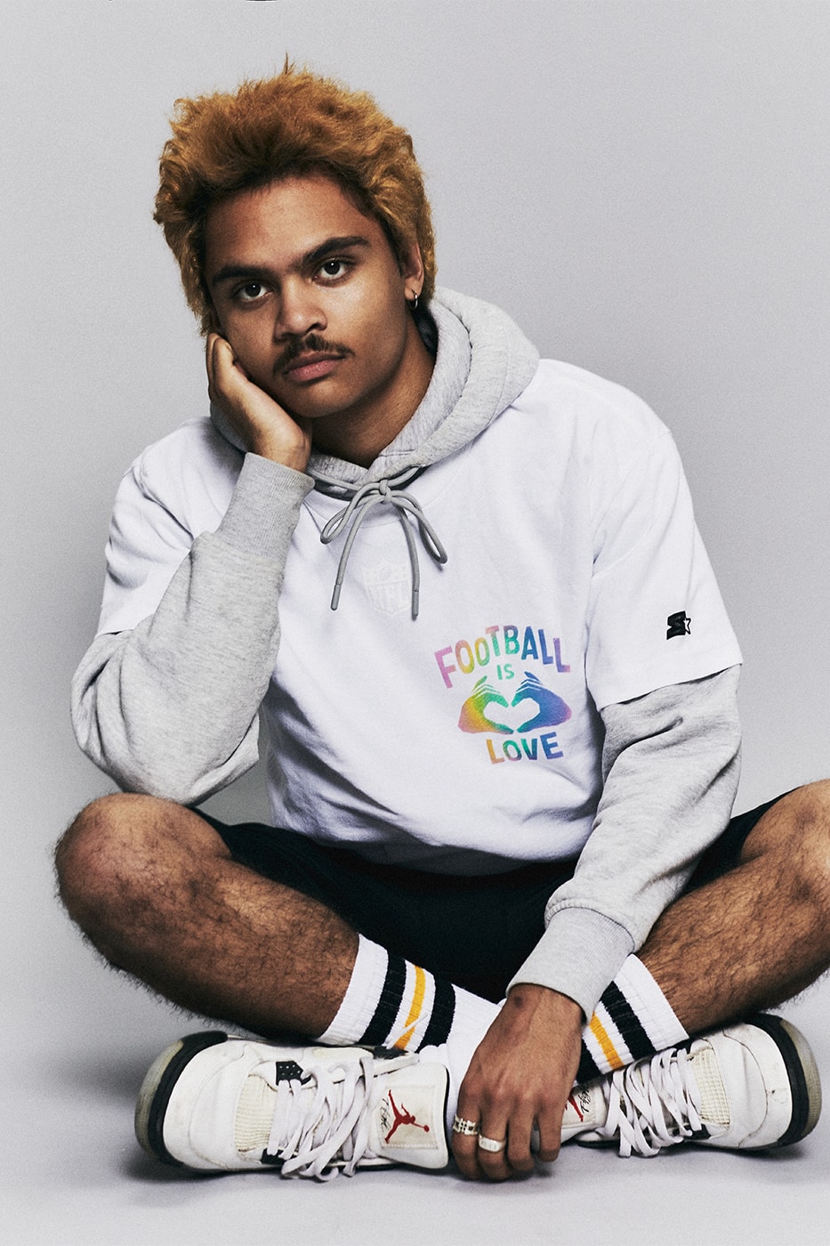 NFL Launches Pride Month Capsule With Humberto Leon release info openeing ceremony national football league american football new era caps merch gay lesbian transgender lgbtqia