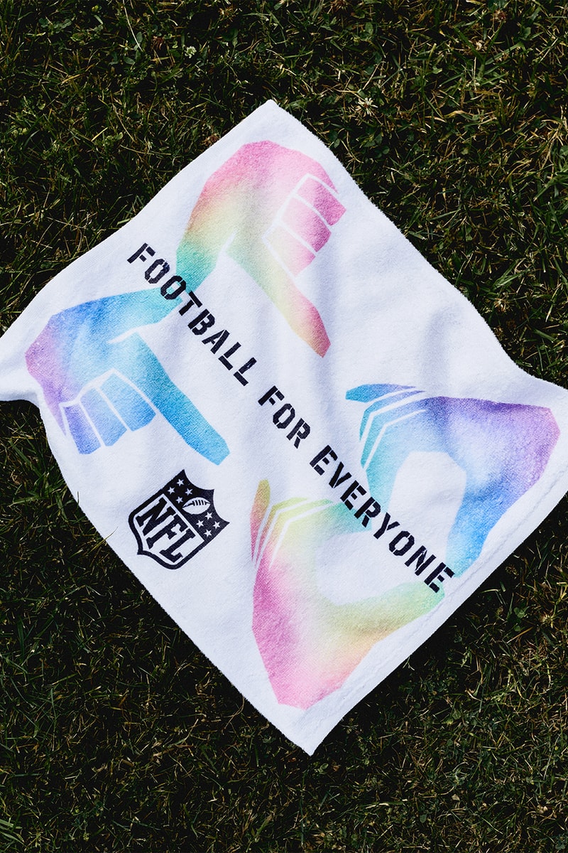 NFL Launches Pride Month Capsule With Humberto Leon release info openeing ceremony national football league american football new era caps merch gay lesbian transgender lgbtqia