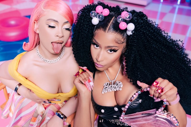 Nicki Minaj and Ice Spice Are Real Life Barbies in New Collab "Barbie World"