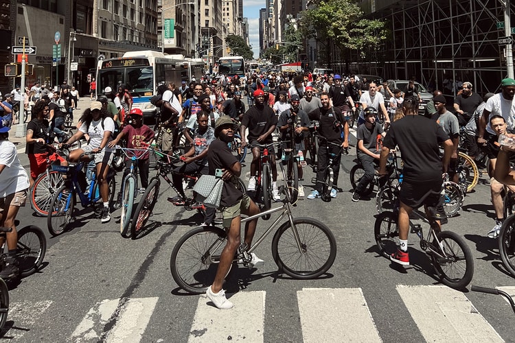 Nigel Sylvester and HBX New York Team Up for Community-Focused NYC GO RIDE Biking Event