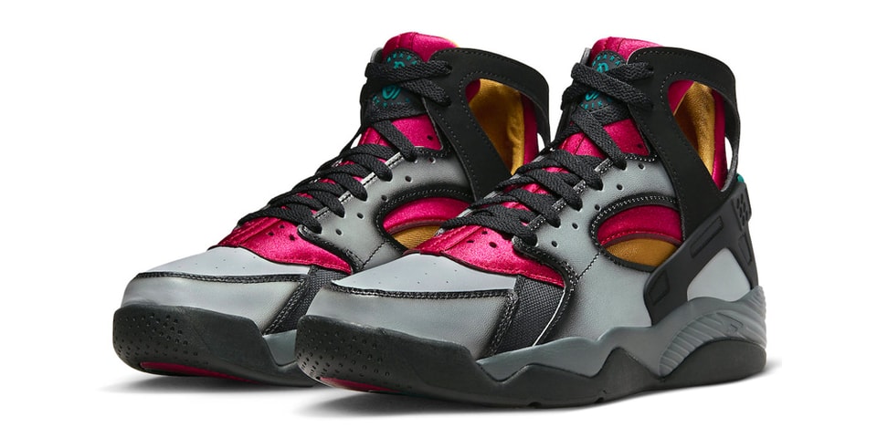 Nike Air Flight Huarache Receives Airbrush Air Jordan 7 "Bordeaux" Colorway