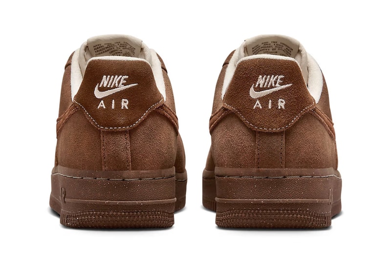 Custom Rich Brown Swoosh Air Force 1