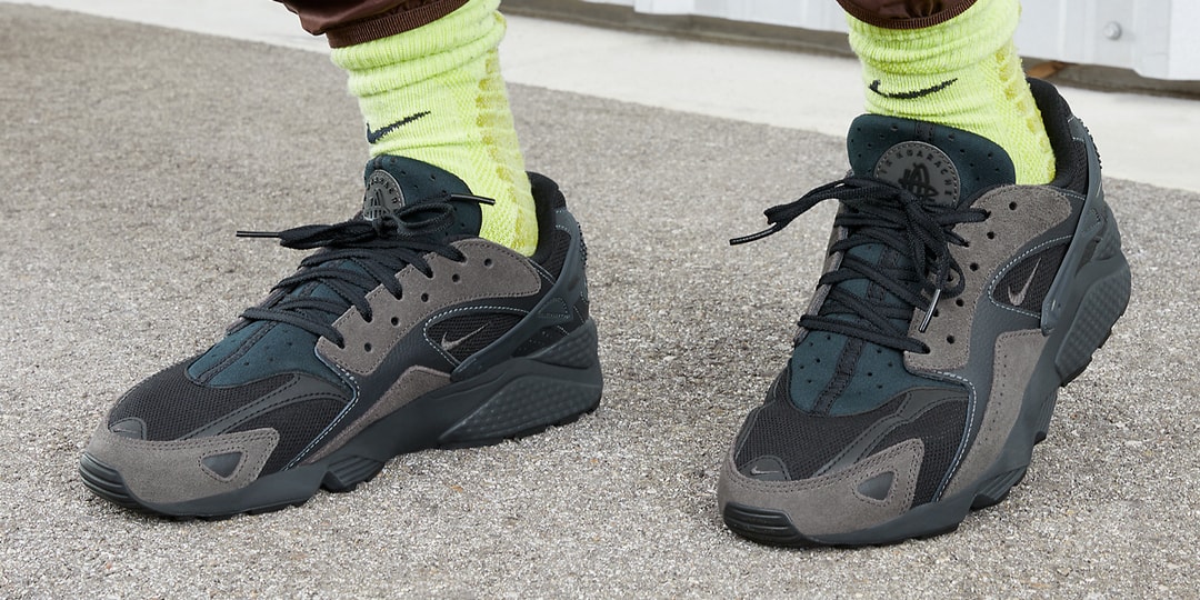Nike huarache black anthracite Clearance