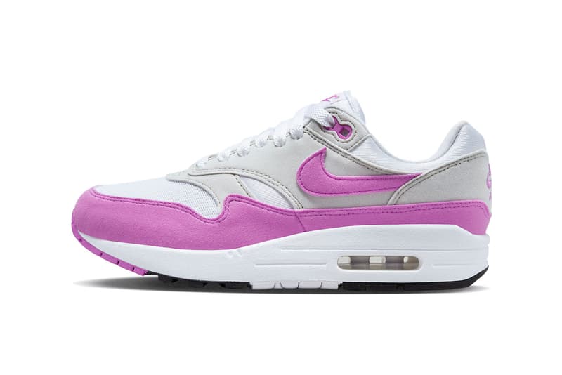 Nike Air Max 1 "Fuchsia Dream" Sneakers Footwear Trainers Sportswear Fashion Sports Swoosh Just Do It Tinker Hatfield 