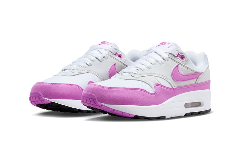 Nike Air Max 1 "Fuchsia Dream" Sneakers Footwear Trainers Sportswear Fashion Sports Swoosh Just Do It Tinker Hatfield 