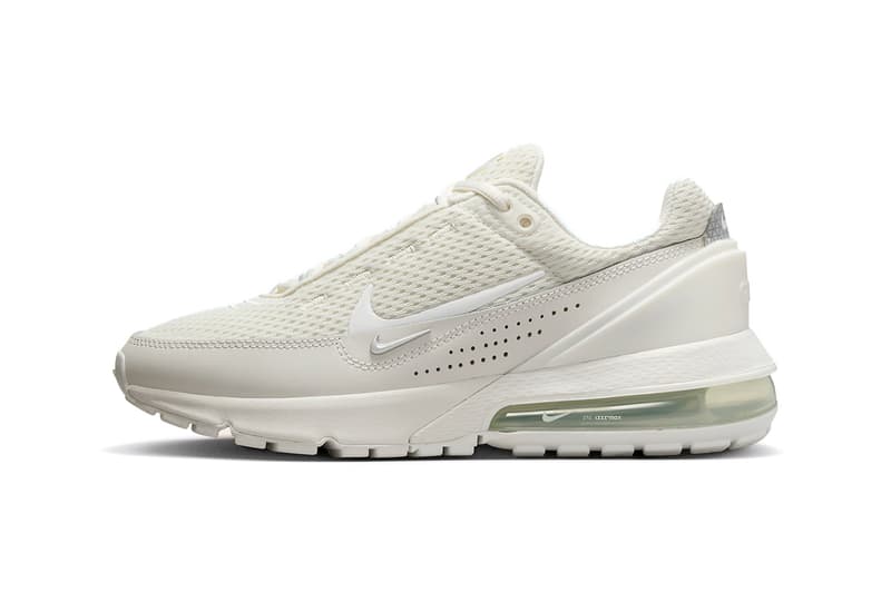 Nike Air Max Pulse Surfaces in Tonal "Sail" Hues for Summer womens all white shoe sneakers comfort everyday