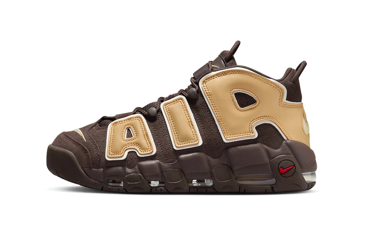 The Nike Air More Uptempo Tri-Color Arrives Next Weekend