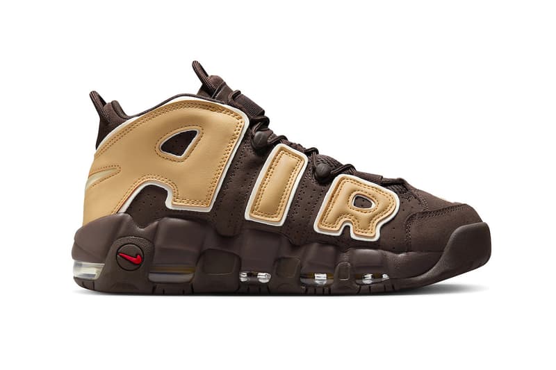 Nike Air More Uptempo Arrives in "Baroque Brown" FB8883-200 Baroque Brown/Sesame-Pale Ivory