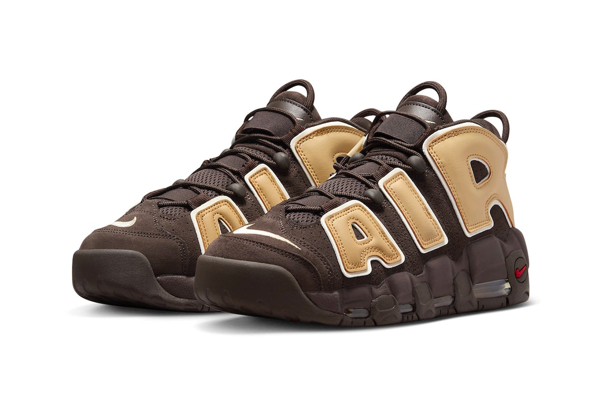Nike Air More Uptempo Arrives in "Baroque Brown" FB8883-200 Baroque Brown/Sesame-Pale Ivory