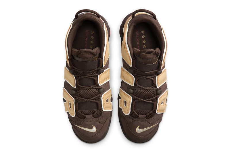 Nike Air More Uptempo Arrives in "Baroque Brown" FB8883-200 Baroque Brown/Sesame-Pale Ivory