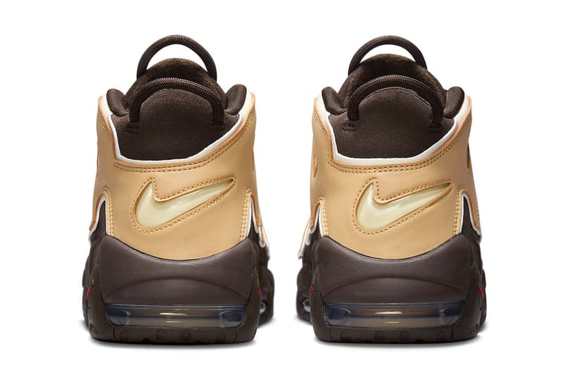 Nike Air More Uptempo Arrives in "Baroque Brown" FB8883-200 Baroque Brown/Sesame-Pale Ivory