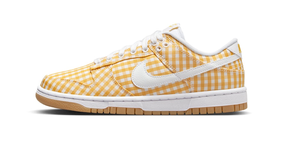 Nike Wraps the Dunk Low in "Yellow Gingham"