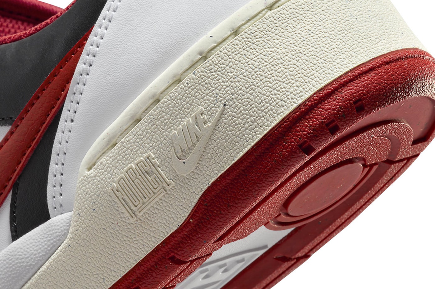 Nike Full Force Low Mystic Red Release Info FB1362-102 Date Buy Price White Black Sail
