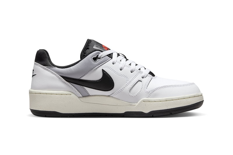 Official Look Nike Full Force Low "White/Black" FB1362-101 swoosh white sneakers basketball