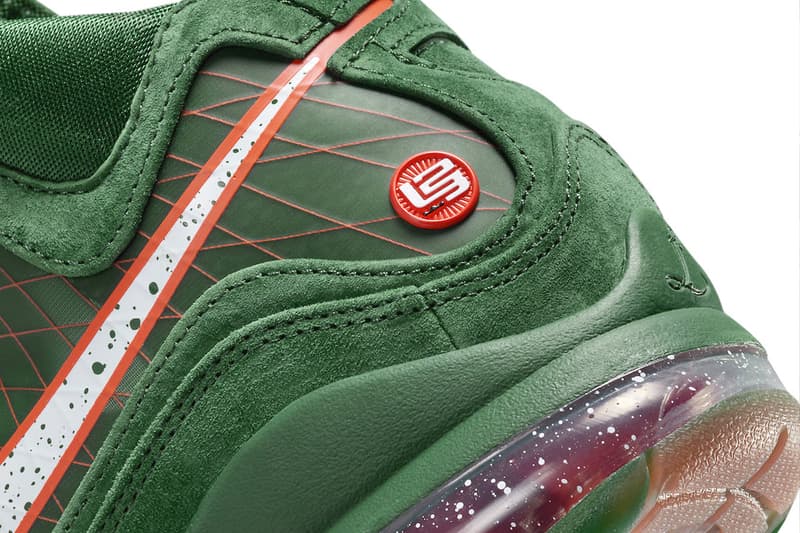 Nike Lebron 7 Florida AM gorge green team orange white DX8554 300 release info date price 200 USD FAMU 