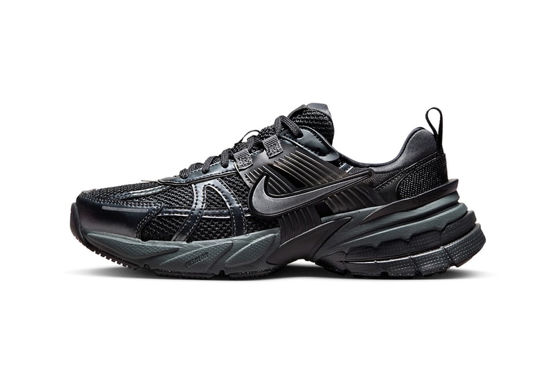 Nike's Latest Runtekk Arrives in Sleek All-Black FD0736-001 technical sneaker shoes swoosh