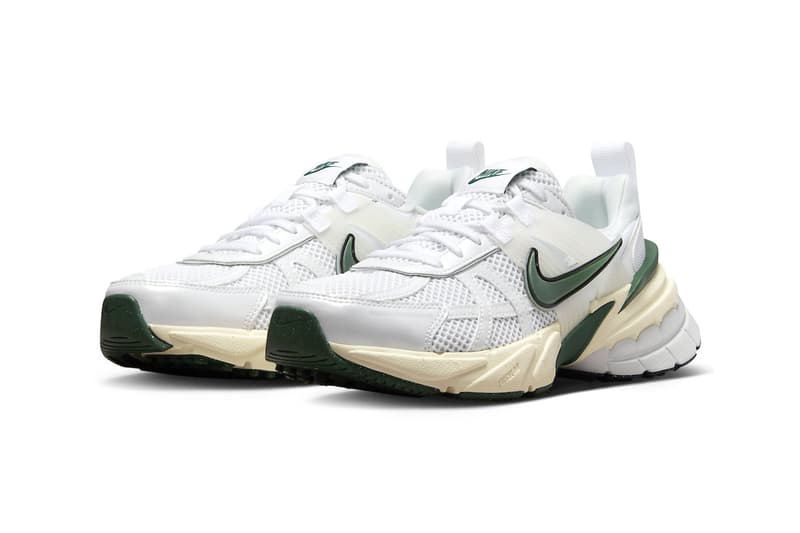 The Nike Runtekk Surfaces in "White/Green" FD0736-101 Swoosh white sneakers summer