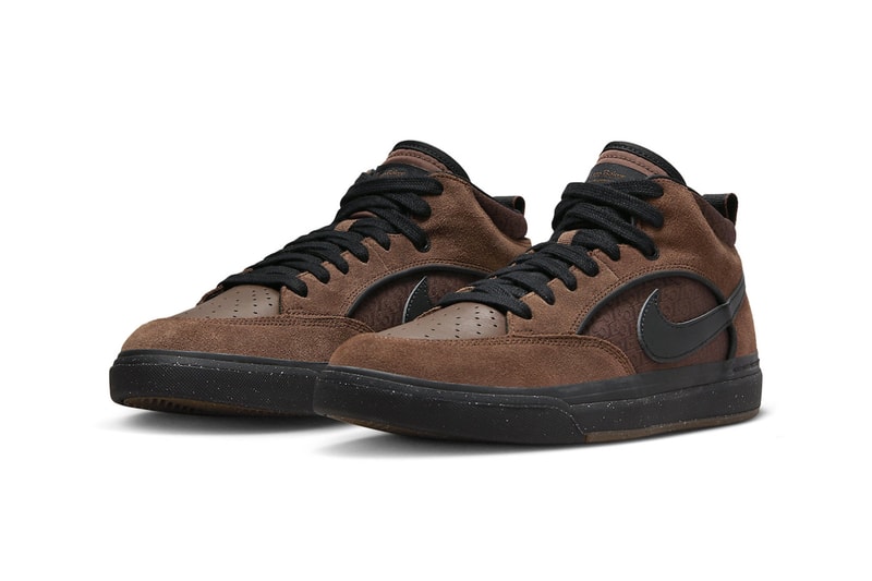 Official Look at the Nike SB React Leo "Cacao Wow" DX4361-200 Release Black-Cacao Wow-Earth-Black-Gum Dark Brown first transgender skater leo baker swoosh