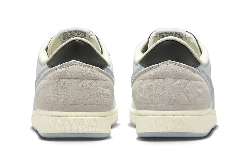 Official Look at the Nike Terminator Low "Liberté" FJ4207-001 Phantom/Wolf Grey-Coconut Milk suede leather summer staple white shoes af1 alternatives air force 1 low swoosh