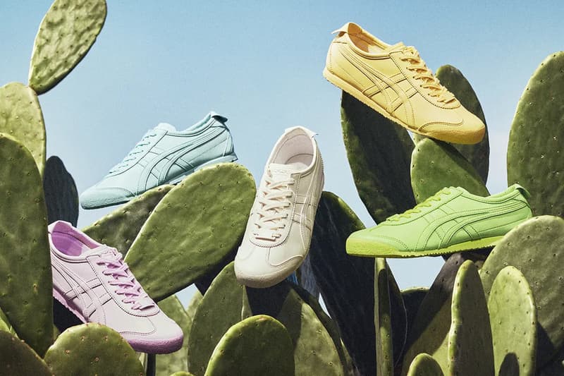 Onitsuka Tiger mexico 66 cactful mexico cactus yellow blue white green purple release info date price