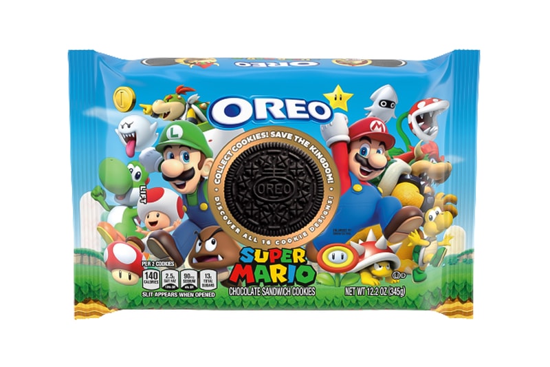 OREO Launches Limited Edition 'Super Mario' Cookies Mario and Luigi, a Super Star, and enemies like a Goomba and Bowser Jr. milk
