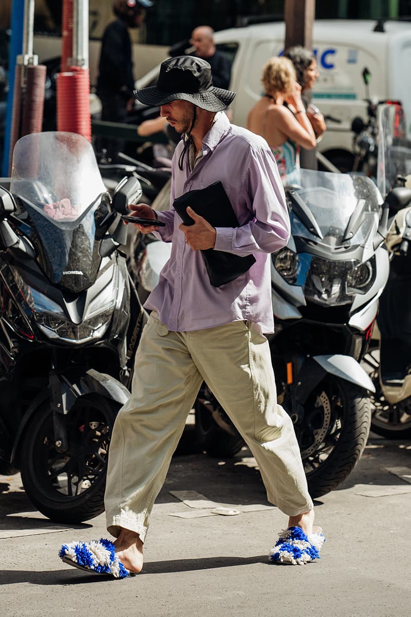 Paris Fashion Week Men's SS24 Street Style louis vuitton botter dior givenchy sacai spring summer 2024 paris fashion week