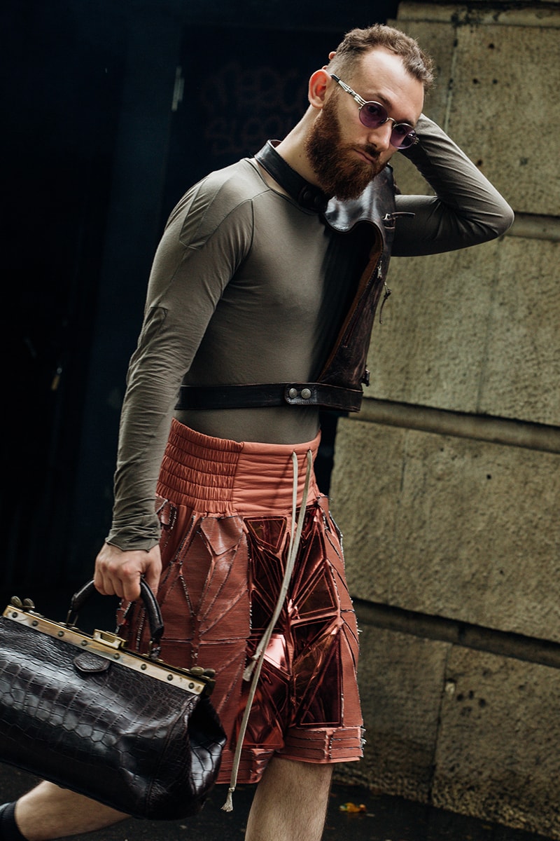 Paris Fashion Week Men's SS24 Street Style