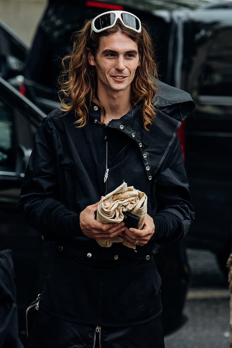 Paris Fashion Week Men's SS24 Street Style louis vuitton botter dior givenchy sacai spring summer 2024 paris fashion week