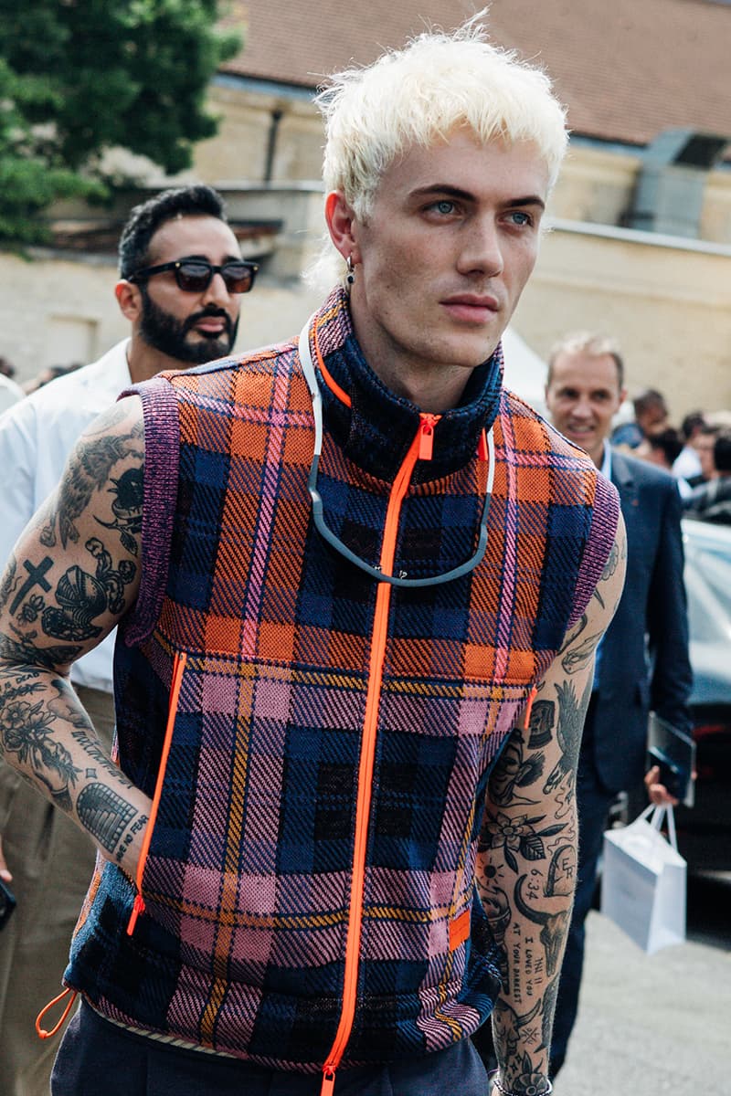 Paris Fashion Week Men's SS24 Street Style louis vuitton botter dior givenchy sacai spring summer 2024 paris fashion week