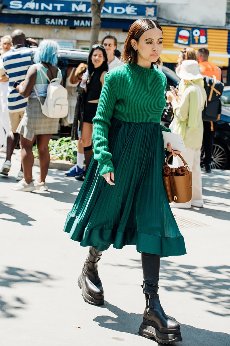 Paris Fashion Week Men's SS24 Street Style louis vuitton botter dior givenchy sacai spring summer 2024 paris fashion week