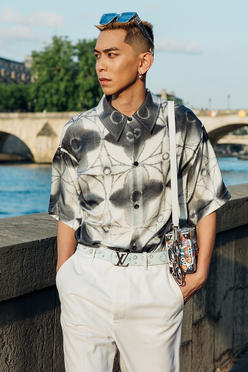 Paris Fashion Week Men's SS24 Street Style louis vuitton botter dior givenchy sacai spring summer 2024 paris fashion week