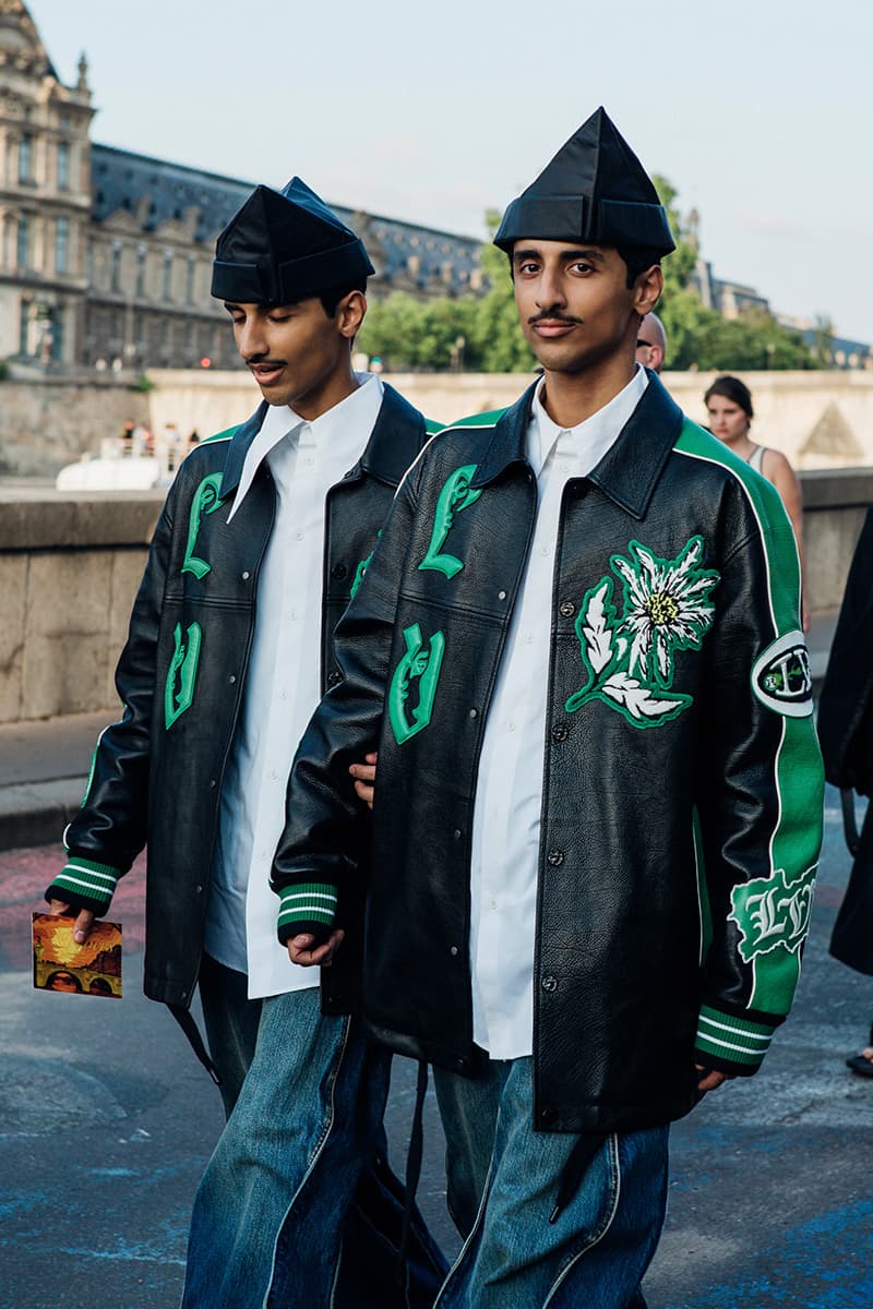 Paris Fashion Week Men's SS24 Street Style louis vuitton botter dior givenchy sacai spring summer 2024 paris fashion week