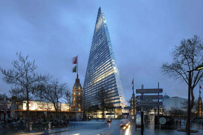 Paris skyscraper ban tour triangle tower herzog meuron jean nouvel french capital eugene beauadouin urbain cassan 