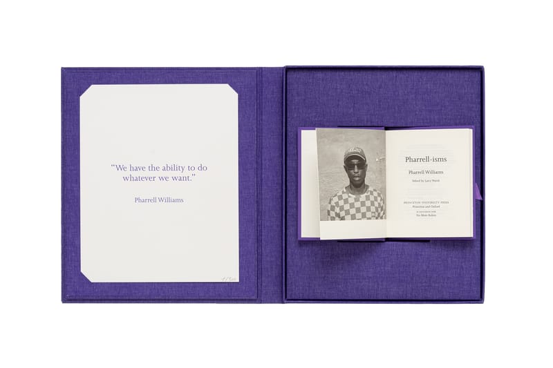 No More Rulers Launches Special Box Sets of Signed 'Pharrell-isms' Book