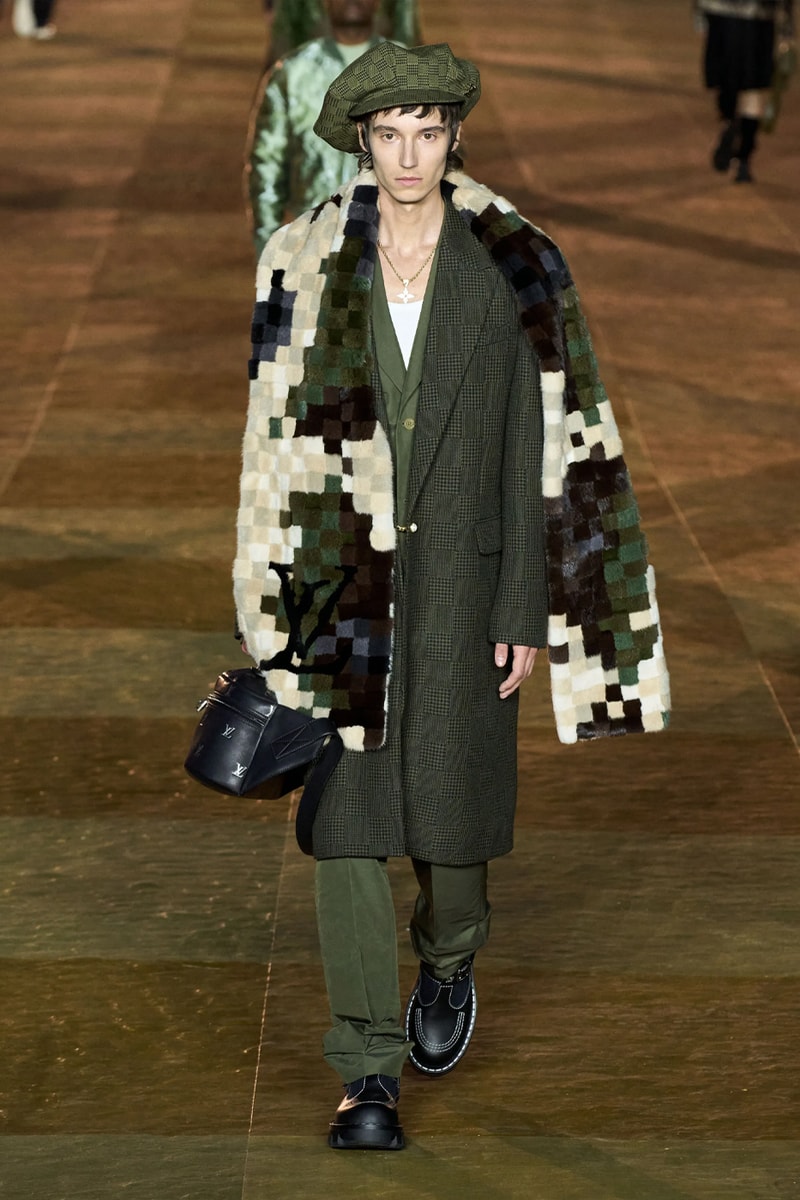 Pharrell's SS24 Louis Vuitton Debut Was Nothing Short of a Spectacle Paris fashion week pont neuf jay z beyonce rihanna asap rocky asap ferg pusha t verdy pharrell williams maluma jbalvin lewis hamilton fenty