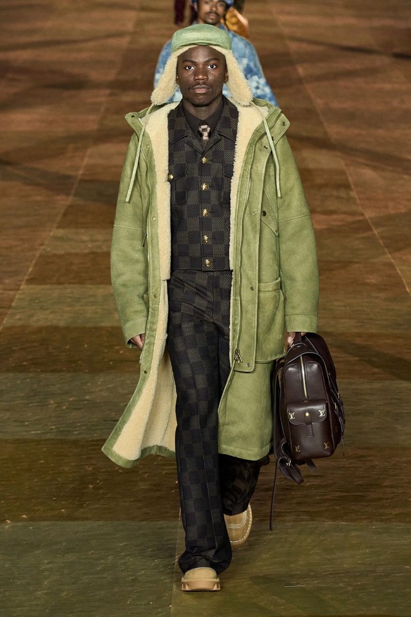 Pharrell's SS24 Louis Vuitton Debut Was Nothing Short of a Spectacle Paris fashion week pont neuf jay z beyonce rihanna asap rocky asap ferg pusha t verdy pharrell williams maluma jbalvin lewis hamilton fenty
