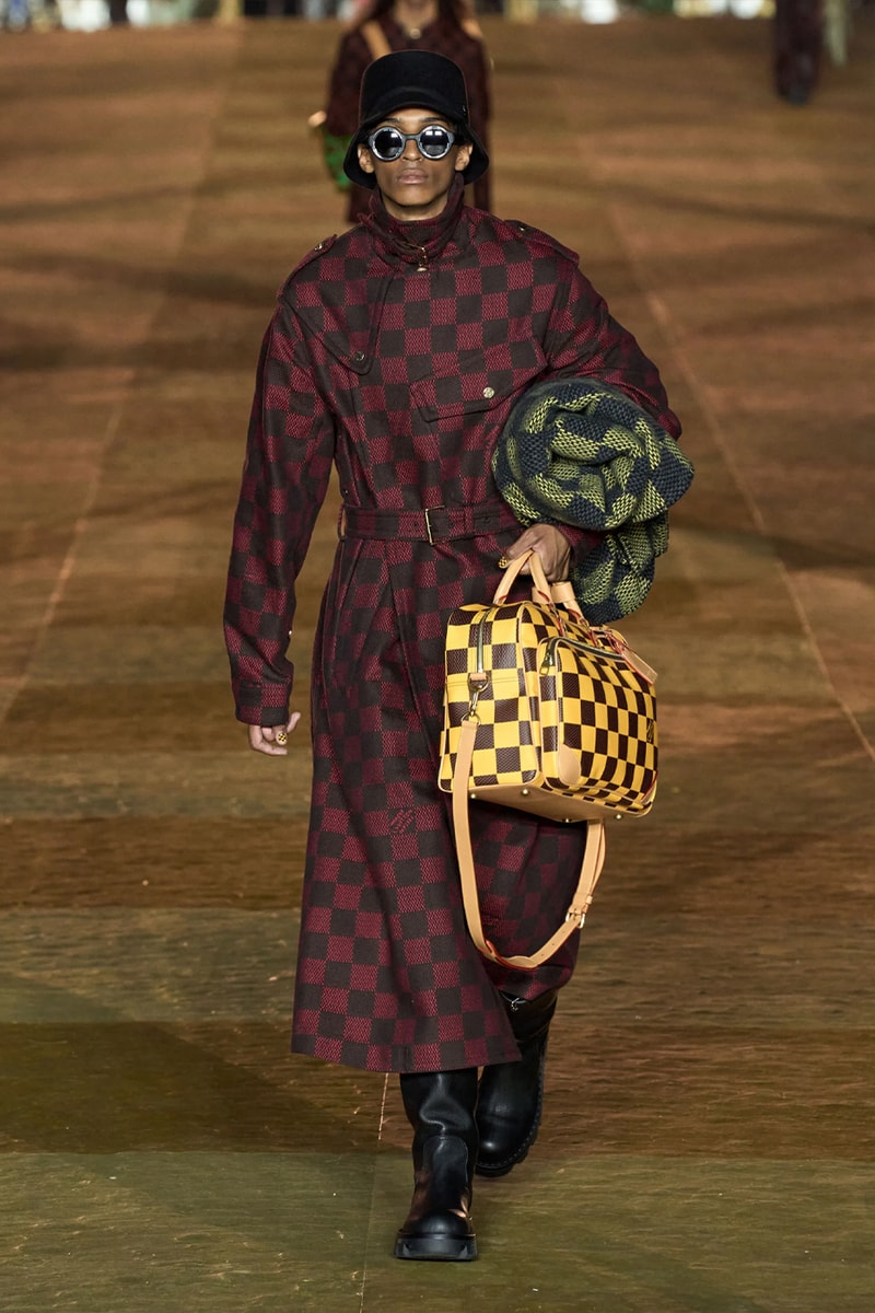 Pharrell's SS24 Louis Vuitton Debut Was Nothing Short of a Spectacle Paris fashion week pont neuf jay z beyonce rihanna asap rocky asap ferg pusha t verdy pharrell williams maluma jbalvin lewis hamilton fenty