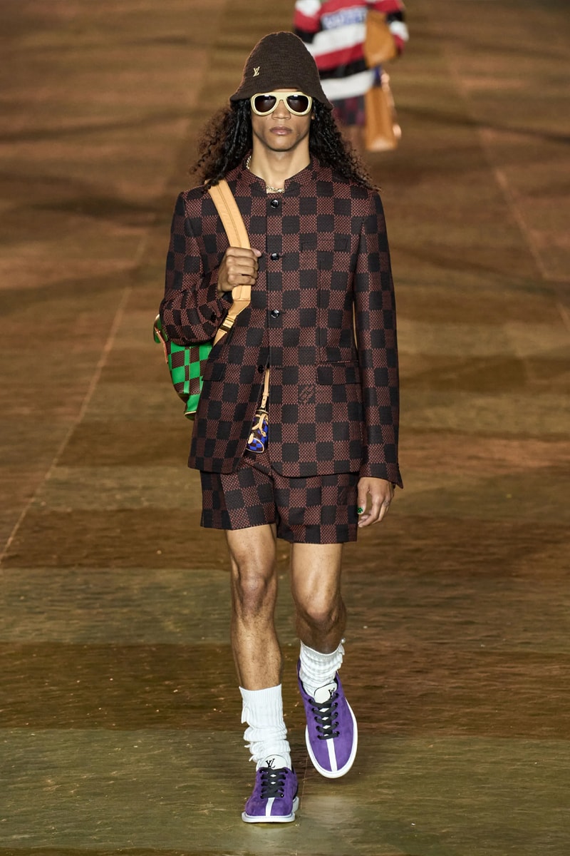 Pharrell's SS24 Louis Vuitton Debut Was Nothing Short of a Spectacle Paris fashion week pont neuf jay z beyonce rihanna asap rocky asap ferg pusha t verdy pharrell williams maluma jbalvin lewis hamilton fenty