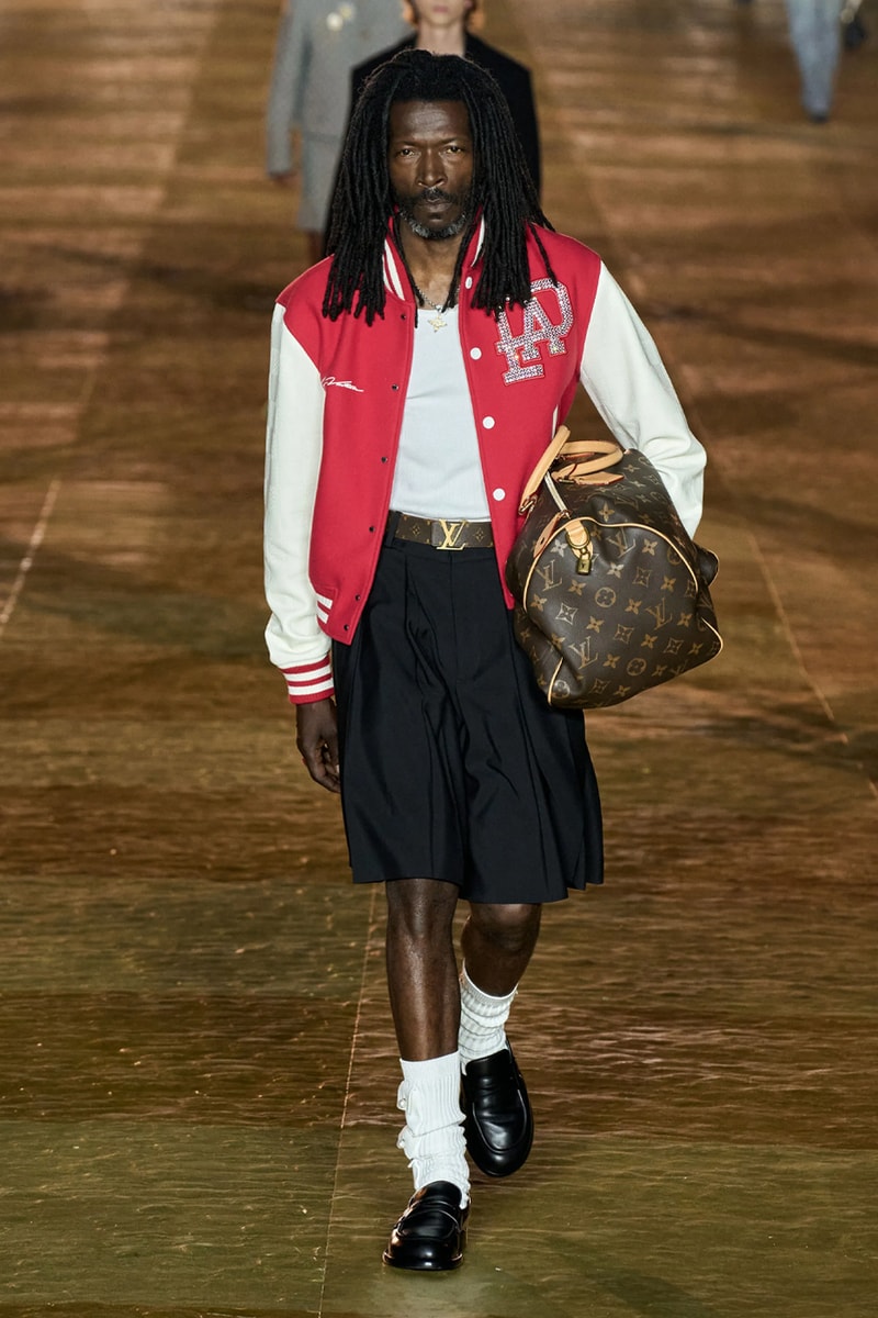 Pharrell's SS24 Louis Vuitton Debut Was Nothing Short of a Spectacle Paris fashion week pont neuf jay z beyonce rihanna asap rocky asap ferg pusha t verdy pharrell williams maluma jbalvin lewis hamilton fenty
