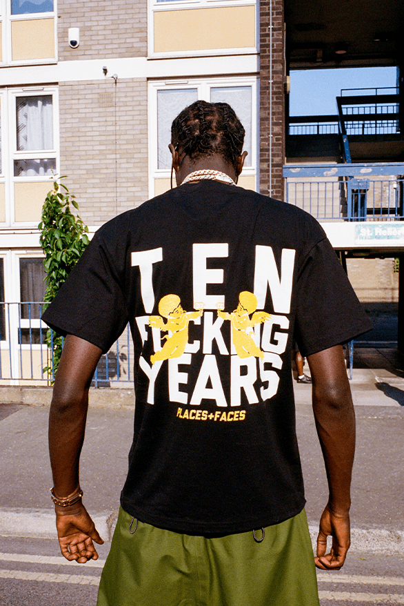 Places+Faces 10-Year Anniversary Collaborations vandy Corteiz A COLD WALL (B).STROY Daily Paper Slawn Prix Awake NY Thug Club London streetwear