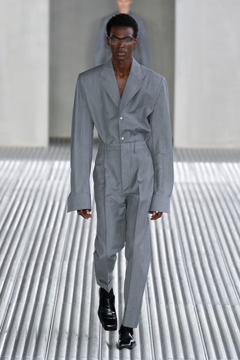 Prada Spring/Summer 2024 Men's Fluid Form Collection Runway Show Miuccia Prada Raf Simons Milan Fashion Week SS24