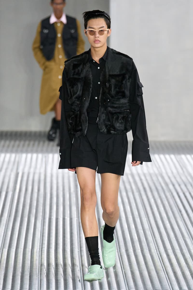 Prada Spring/Summer 2024 Men's Fluid Form Collection Runway Show Miuccia Prada Raf Simons Milan Fashion Week SS24