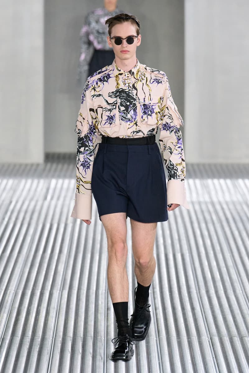 Prada Spring/Summer 2024 Men's Fluid Form Collection Runway Show Miuccia Prada Raf Simons Milan Fashion Week SS24