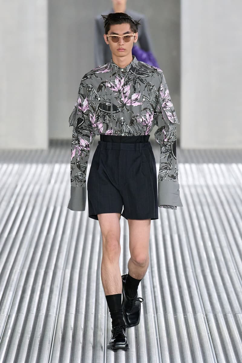 Prada Spring/Summer 2024 Men's Fluid Form Collection Runway Show Miuccia Prada Raf Simons Milan Fashion Week SS24